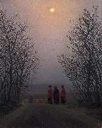 Caspar David Friedrich Easter Morning oil painting artist